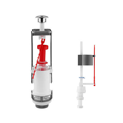 Комплект для бачка унітаза NM однорівневий, з нижнім підведенням 1/2"