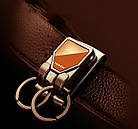 Брелок для ключів на ремінь Honest Elegant Bronze. Ключниця на ремінь металева, фото 2