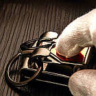 Брелок для ключів на ремінь Honest Elegant Bronze. Ключниця на ремінь металева, фото 3