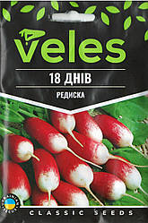 Насіння редиски 18 днів 15г ТМ ВЕЛЕС