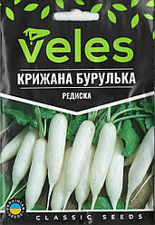 Насіння редиски Крижана бурулька 15г ТМ ВЕЛЕС
