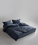 Постільна білизна євро Limasso Stonewashed Ranforse 200 х 220 см, фото 2