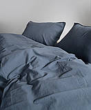 Постільна білизна євро Limasso Stonewashed Ranforse 200 х 220 см, фото 3