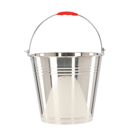 ВІДРО З НЕРЖАВІЮЧОЇ СТАЛІ 12 Л, фото 1