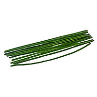 Набір синельних паличок (дротів) зелений 10 шт