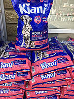 Сухий корм для собак усіх порід | 50% тваринного білка + смак яловичини Kiani Adult All Breed 10 кг