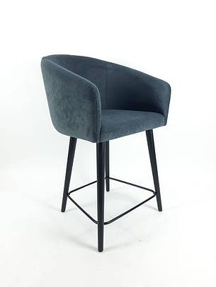 Барний стілець BRISTOL на дерев'яних ніжках, фото 1