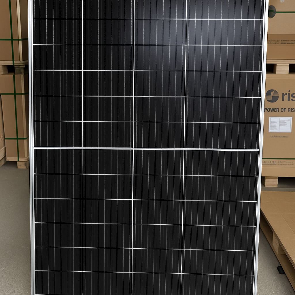 Потужна сонячна панель Risen RSM40-8-410M, 410 Вт, Black Frame, фото 1