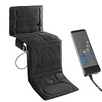 Массажный матрас Body Massage Mat с подогревом и пультом Коврик массажер с вибрацией для всего тела