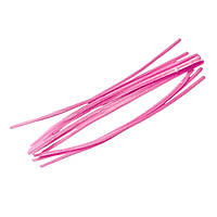 Набір синельних паличок (дротів) рожевий 10 шт