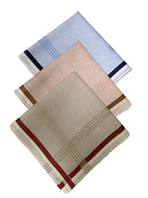 Чоловічі носові хустини, 40*40 см, чиста бавовна