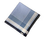 Чоловічі носові хустини, 40*40 см, чиста бавовна, фото 2