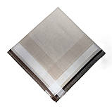 Чоловічі носові хустини, 40*40 см, чиста бавовна, фото 6