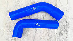 Патрубки радіатора КАМАЗ ЕВРО-2 (компл. 2 шт.силікон) (вир-во КАМАХ), арт. КМ 6520-1303010/026