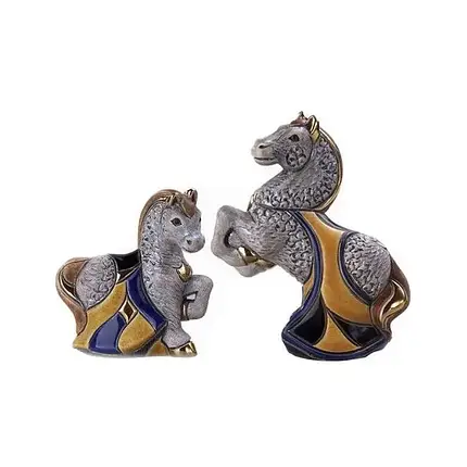 Фігурка De Rosa Rinconada Families Zodiac Лоша Сірий Dr365g-f-47, фото 2