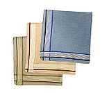 Чоловічі носові хустини, 40*40 см, чиста бавовна, фото 3