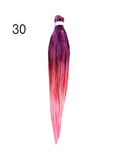 Канекалон Easy Braid 30 Фіолетовий/Червоний/Рожевий