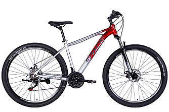 Велосипед AL 29" SPACE PHAETON DD FR рама-18" сріблясто-червоний 2025