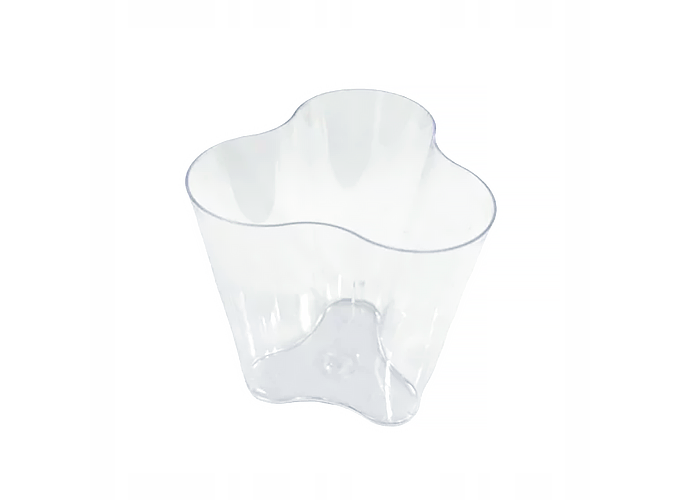 Десертниця Фіалка прозора 120 мл 20 шт/уп, фото 1