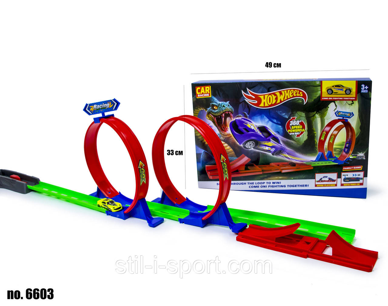 Автотрек Hot Wheels 6603, фото 1