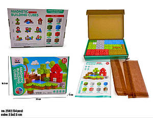 Магнітний Конструктор Майнкрафт Блоки 2502 (54 деталі)