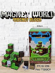 Магнітний Конструктор Блоки Майнкрафт T9901