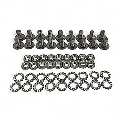 Комплект кріплення фланців Electrolux, Zanussi M5 (18шт) (нержавіюча сталь)