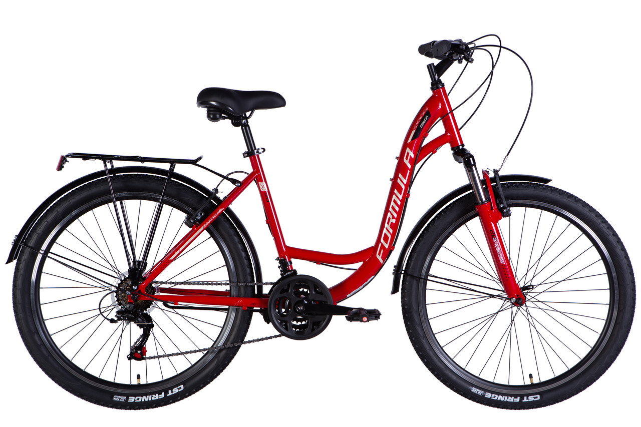 Велосипед ST 26" Formula OMEGA Vbr FR рама-18" червоний 2025, фото 1