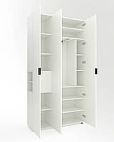 Шафа Home A015L 1200х420х2300 ЛДСП Білий Сніг