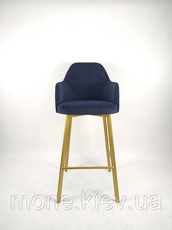 Барний стілець PRATO на металевій опорі, фото 1