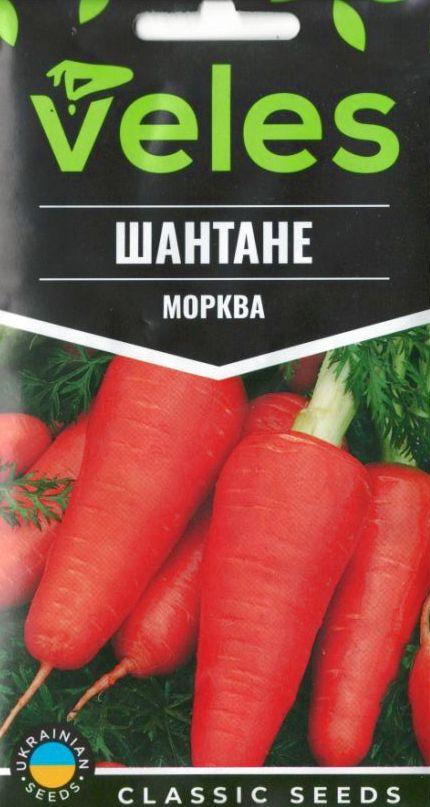 Насіння моркви Шантане 3г ТМ ВЕЛЕС