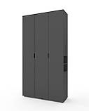Шафа Home A015R 1200х420х2300 ЛДСП Антрацит, фото 2