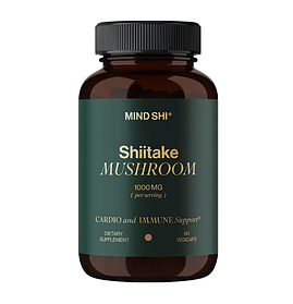 Гриб шиїтаке Shiitake Mushroom Mind Shi 1000 мг 60 веган.капсул