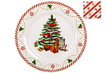 Тарілка десертна новорічна порцелянова Candyland 19 см BonaDi