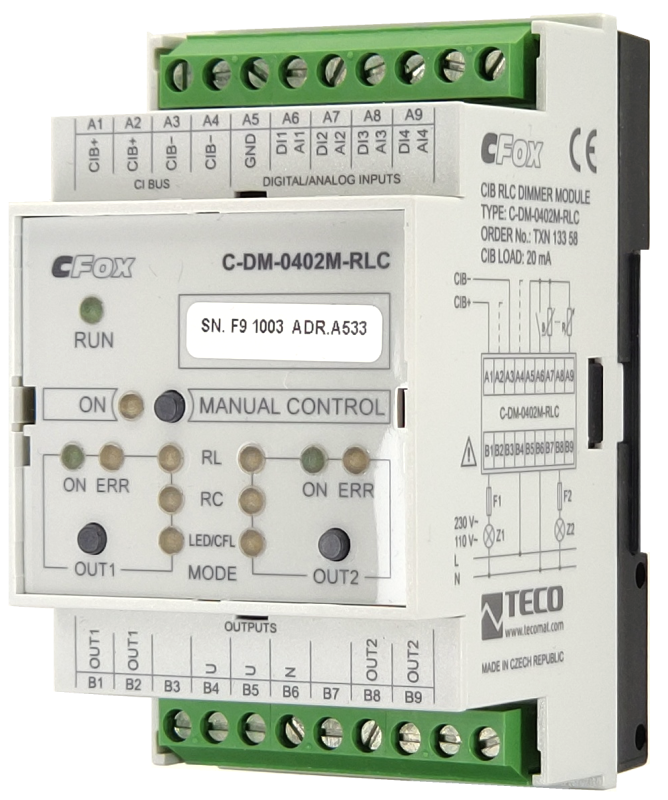 Універсальний димер RLC 230 V/AC C-DM-0402M, фото 1