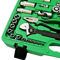 Набір інструментів 1/2 1/4 комбінований в кейсі 96 од. TOPTUL GCAI9601, фото 3