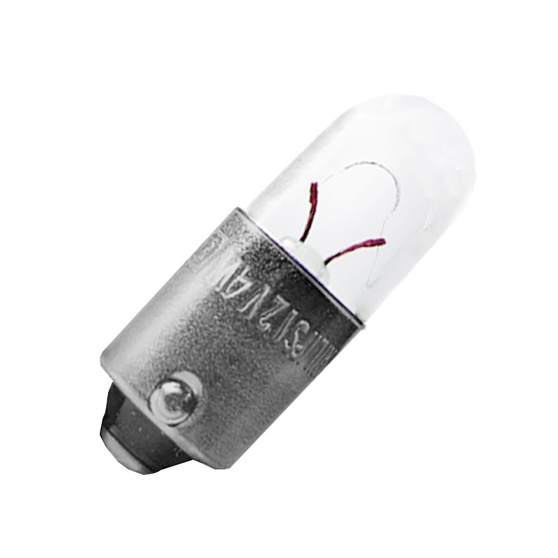 Лампа розжарювання автомобільна А 12-4-1 ІСКРА BA9s, фото 1