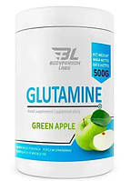 Глютамін в порошку Bodyperson Labs Glutamine 500 грамм Смак : Green Apple