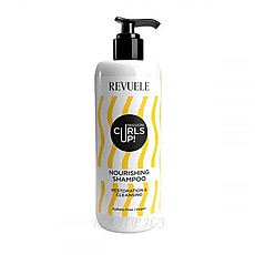 Поживний шампунь для волосся Revuele Mission: Curls Up! Nourishing Shampoo 400 мл