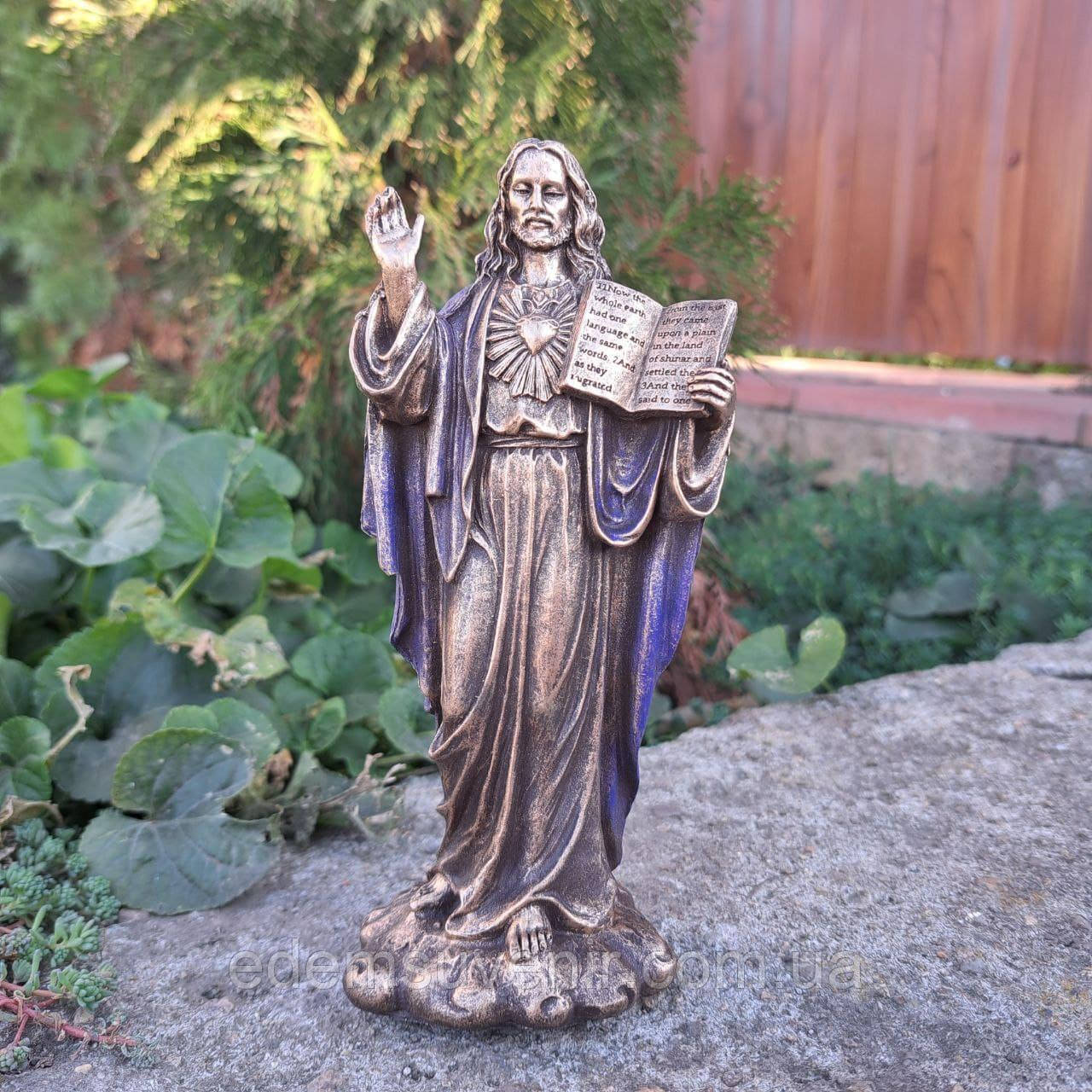 Статуетка Біблійський сюжет. Ісус (16х8х5 см), релігійна статуетка, статуетки і фігурки для дому