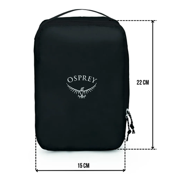Органайзер для одягу Osprey Ultralight Packing Cube Medium Black (22х15х12,5)