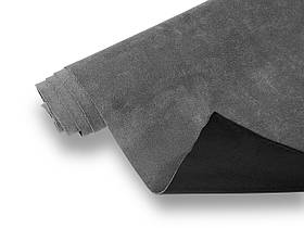 Велюр лицьовий штучний на стрейчевій основі розмір 1500*500мм товщина 1,4мм колір сірий AR