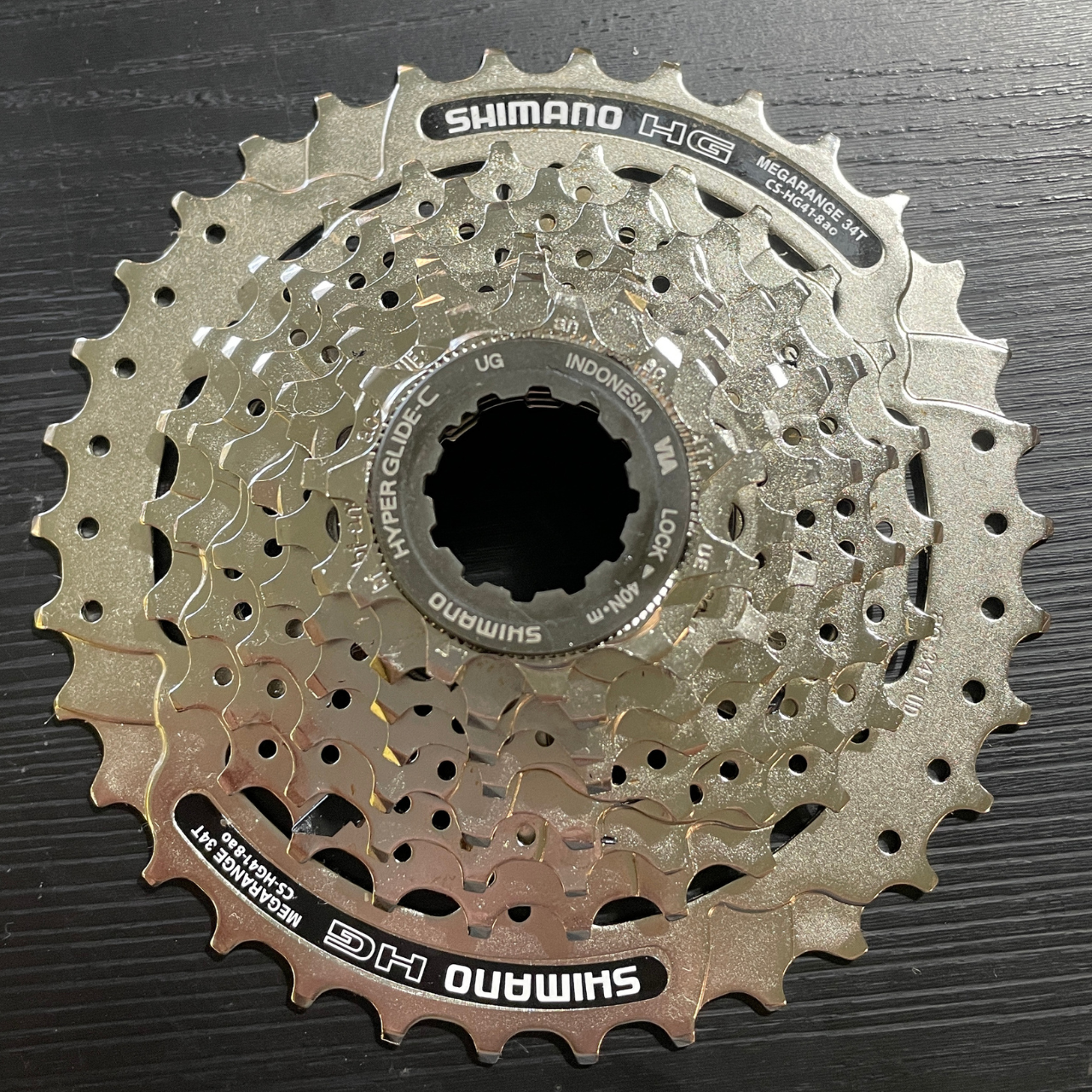 Велосипедна касета Shimano MegaRange касета HG41-8 11-34