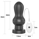 Анальний корок King-Sized Vibrating Anal Rammer 7", фото 5