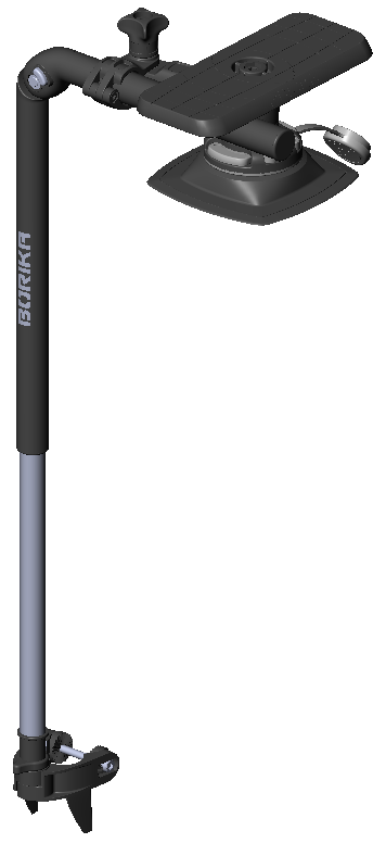 Комплект монтажу ехолота BORIKA FASTen FTp460 для монітора 7-9 дюймів з кріпленням FMp224 для надувних човнів, фото 1