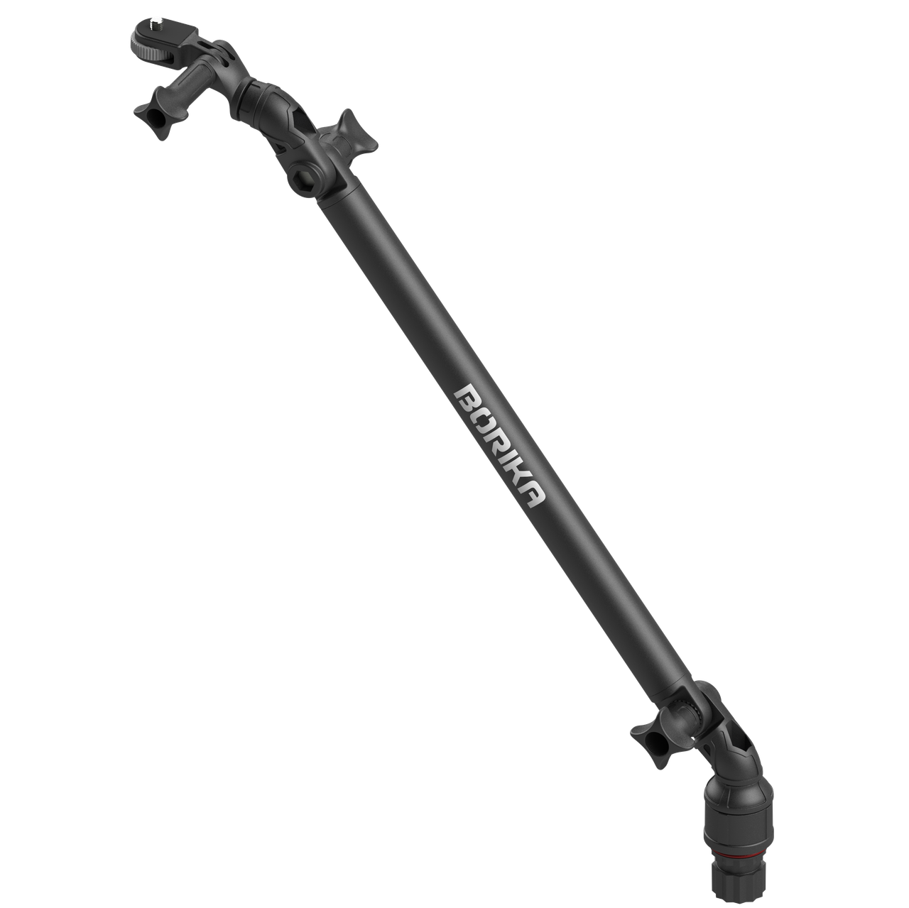 Тримач для екшн-камер BORIKA FASTen Ng400 чорний з подовжувачем 40 см для човнів та катерів універсальний поворотно-нахильний, фото 1