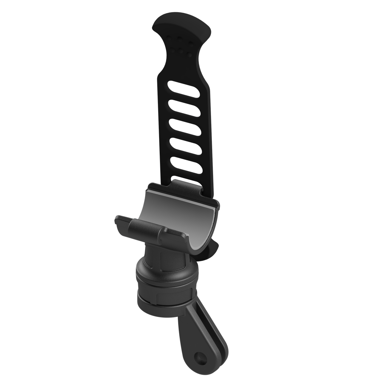 Еластичний зажим BORIKA FASTen Hf030 чорний для ліхтарів d до 25 мм поворотне кріплення для човнів і катерів, фото 1
