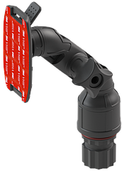 Поворотно-нахильна платформа BORIKA FASTen MAx021 чорна з 3M VHB стрічкою для кріплення аксесуарів на човнах і катерах