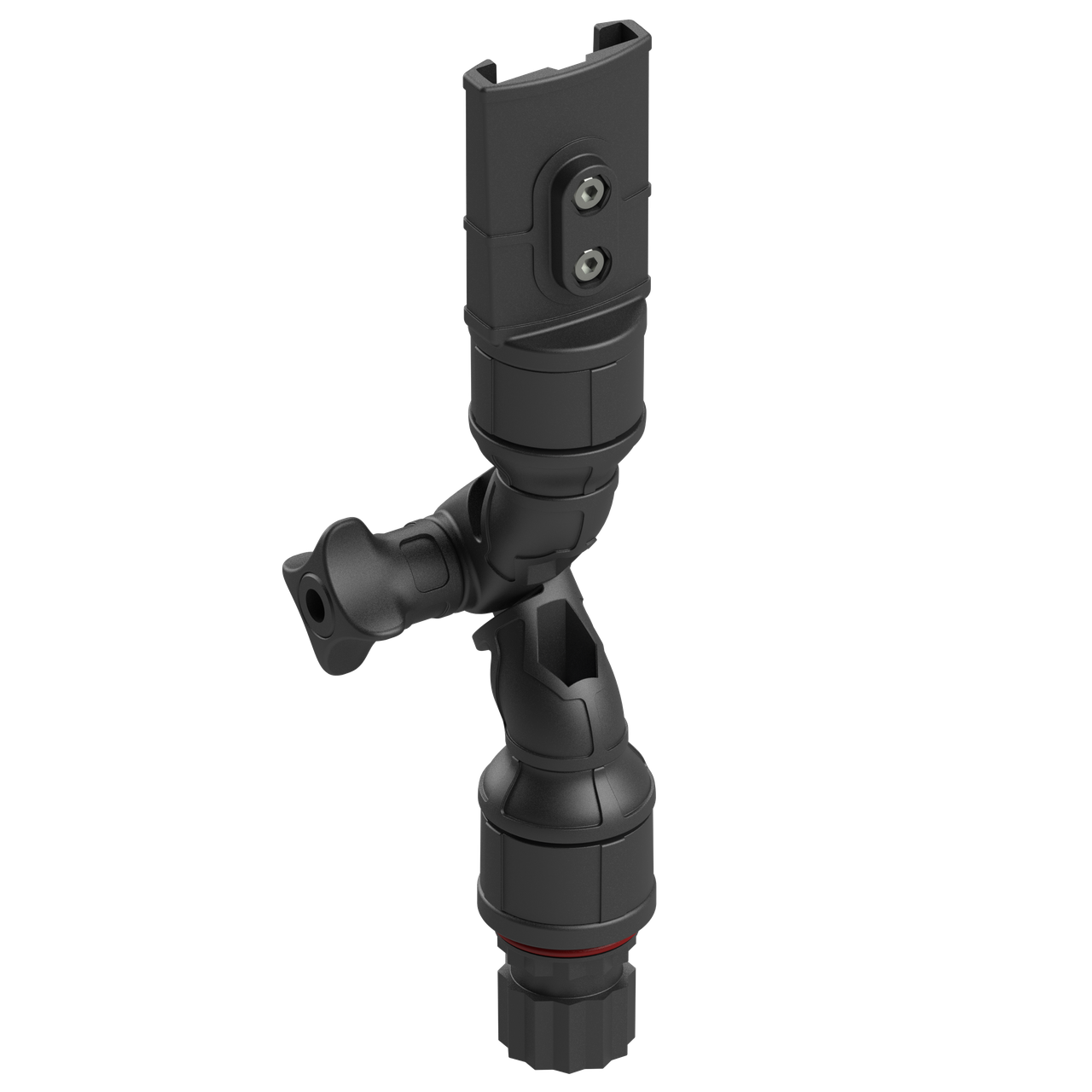 Поворотно-нахильний тримач навігаційних вогнів BORIKA FASTen Lf003 чорний для човнів та катерів універсальне кріплення типу, фото 1