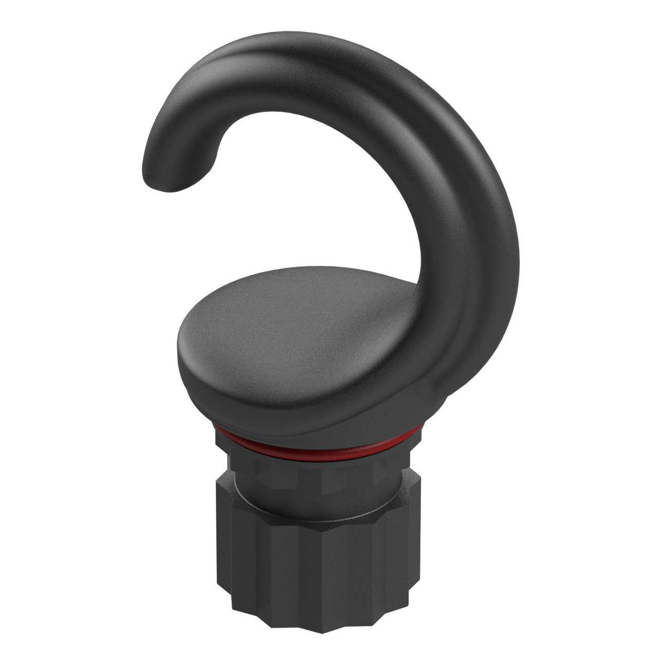 Такелажний гачок BORIKA FASTen Hm273 чорний 360° поворотний для човнів катерів і каяків, фото 1